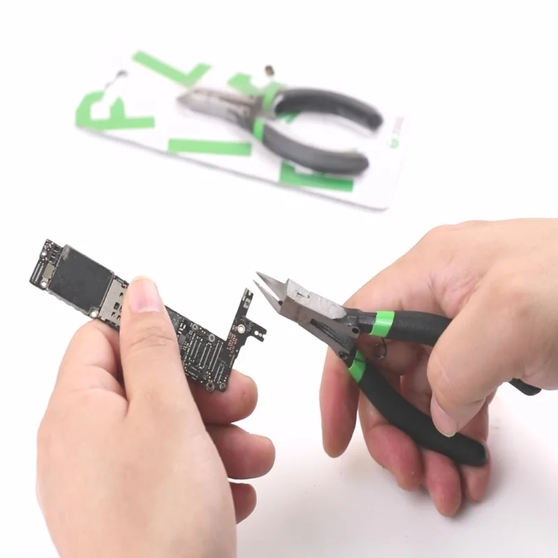 2UUL DA83 Sharp Basic Plier High Precision Diagonal Cutter Phone Repair Wire Motherboard Shield Cover Middle Frame Nipper Tool