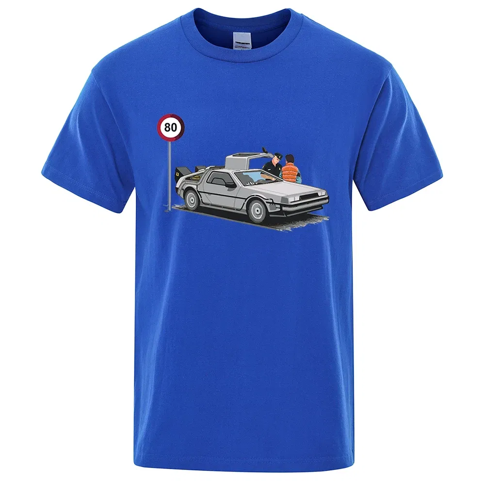 Color: Pink, Size: M - I Was Caught Speeding Funny Printed T-Shirts Men Fashion Casual Short Sleeves Loose Oversized T Shirt Breathable Cotton Tees