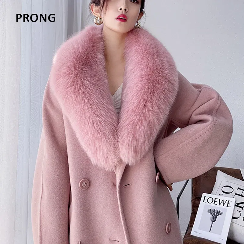 100cm Real Fox Fur Collar Genuine Fur Neck Scarf Women Winter Coat Hood Fur Trims Warm Furry Fur Scarves Luxury Fur Shawl Wraps