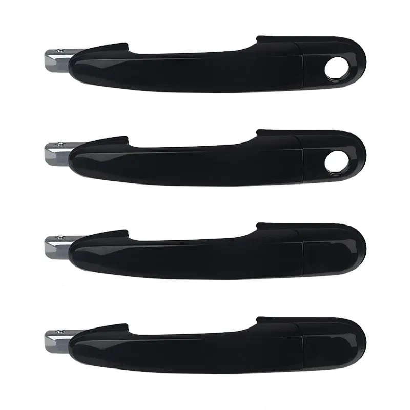 Color: Dark Grey - 1 PCS Left & Right For Hyundai Tucson 2004-2019 83660-2E000 Car External Handle Bowl External Door Handle Ourside Door Handle