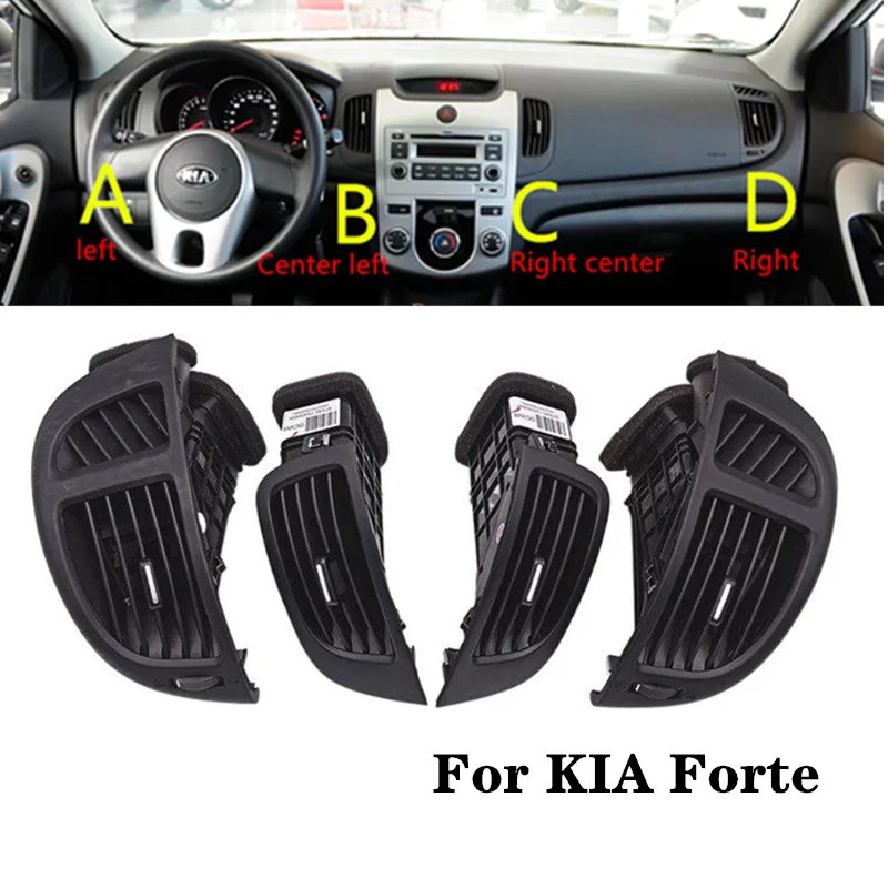 Color Name: Orange - Genuine car parts car air conditioner outlet air conditioning vents for Kia Forte Cerato