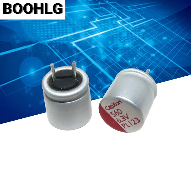 Capacitance: 5pF - 10PCS 100UF 270UF 330UF 470UF 560UF 680UF 820UF 1000UF 1200UF 2.5V 4V 6.3V 10V 16V New Motherboard Graphics Card Solid Capacitor