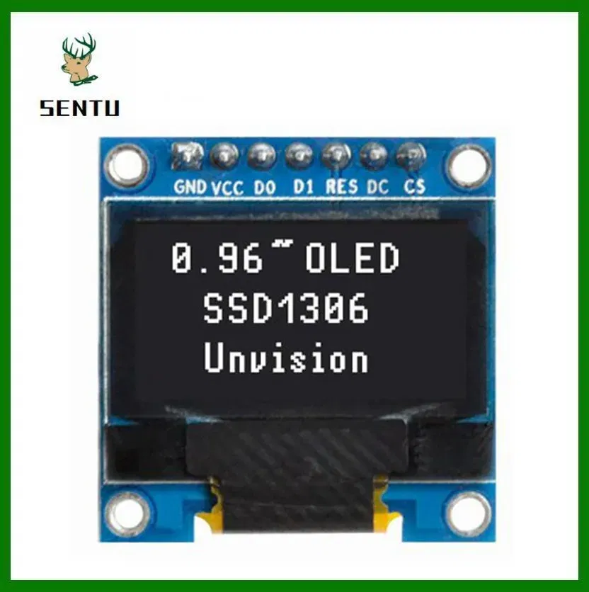 Color: Red - 0.96 inch OLED IIC Serial White Display Module 128X64 I2C SSD1306 12864 LCD Screen Board GND VCC SCL SDA 0.96" for Arduino Black