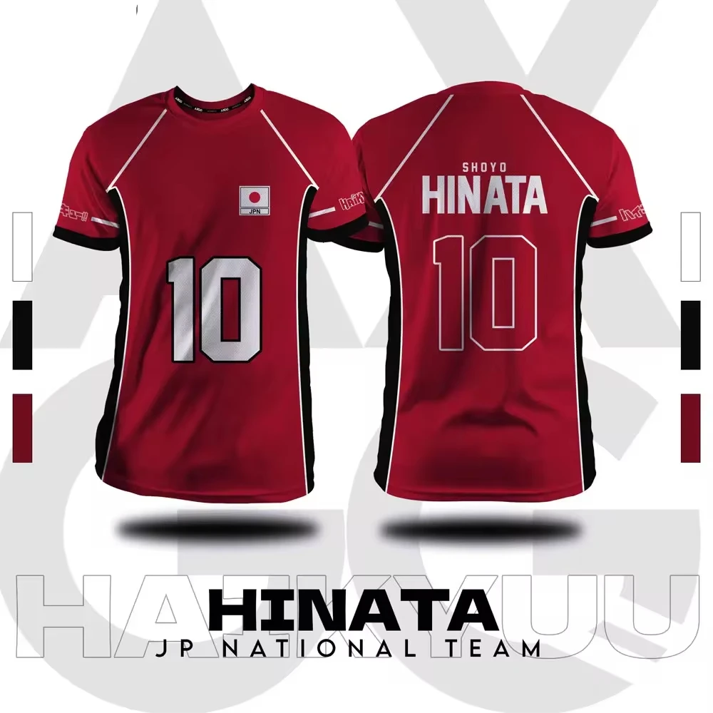 Color: black, Size: 5XL - Haikyuu Fukurodani Red Cartoon Anime Cosplay Men Jersey Summer Short Sleeve Children Tee Top 2024 New Fashion Mens T-shirt