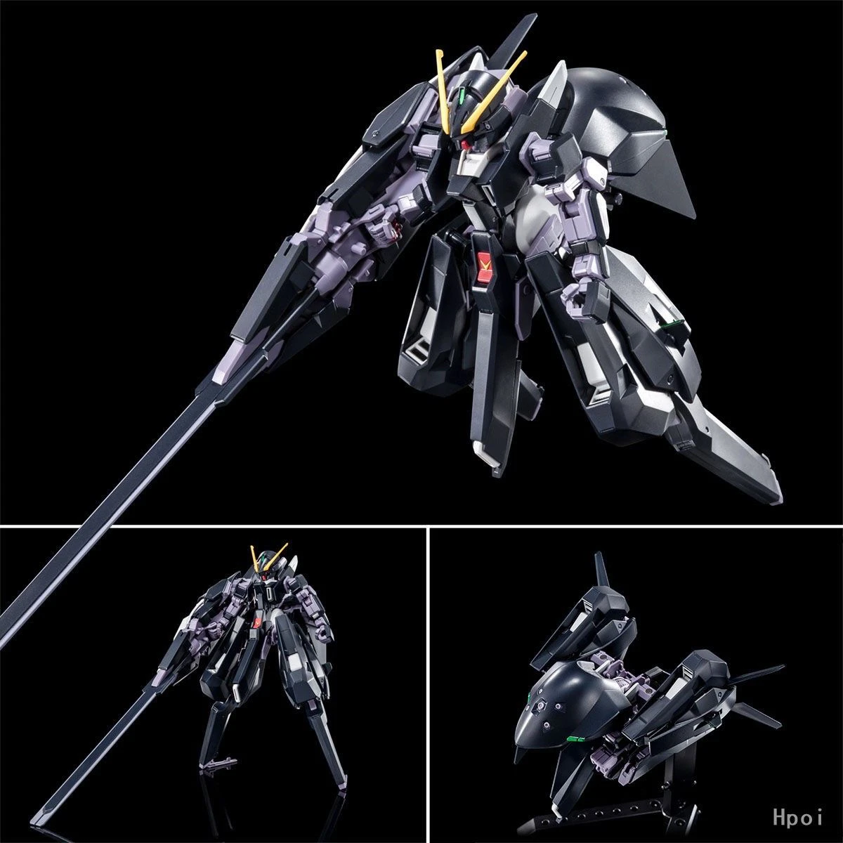 Color: Black, Size: 12cm - XFS HG 1/144 TR-6 Woundwort Assembly Model Kit Xingfengshe Psycho Blade Custom Collection Robot Figurine Statue Toys Kids Gifts