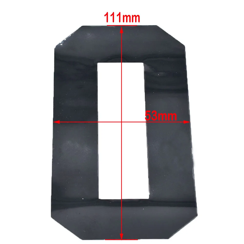 Color: Khaki - Number Stickers Graphics Decals Emblems Fit For CRF 50 70 110 125 250cc Kayo BSE Dirt Pit Bike Plastic Cover Number Plate Of