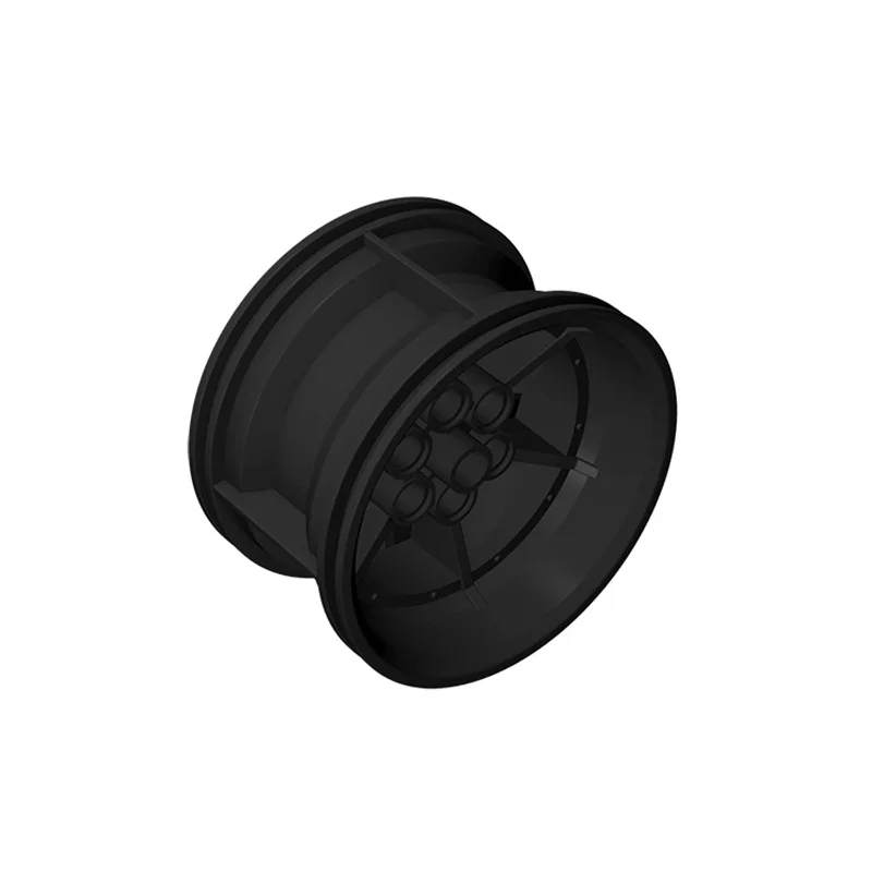 Color: Light Grey - Rainbow Pig MOC Parts 15038 51150 Wheel 56 x 34mm High-tech Racing Compatible Bricks DIY Building Blocks Particle Kid Puzzle Toy