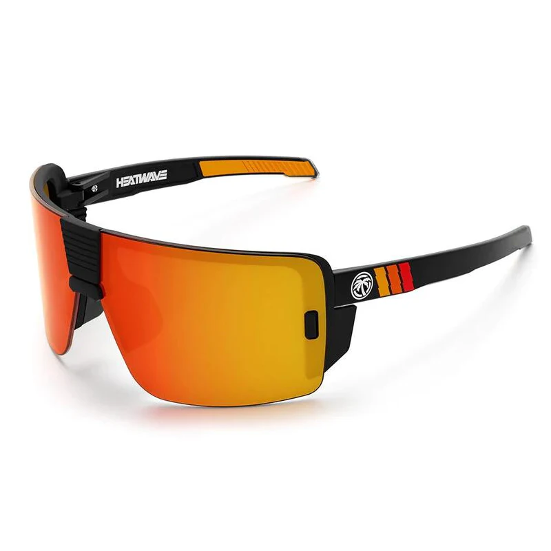 Color Name: Blue - Stylish sports sunglasses, UV400 glasses for outdoor cycling, fishing and holiday gifts:HW09; with box