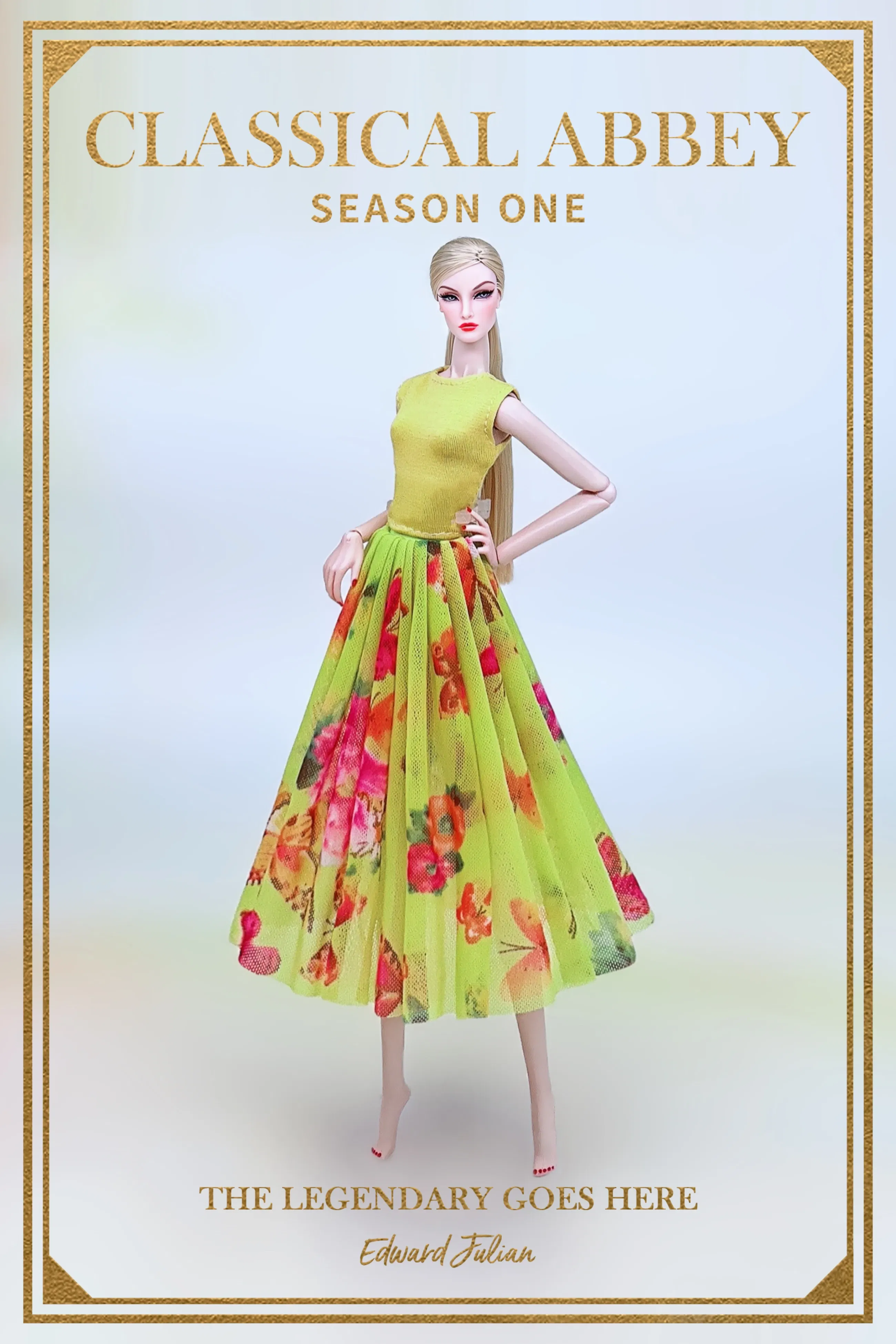 Color: Orange - for barbie doll clothes batch