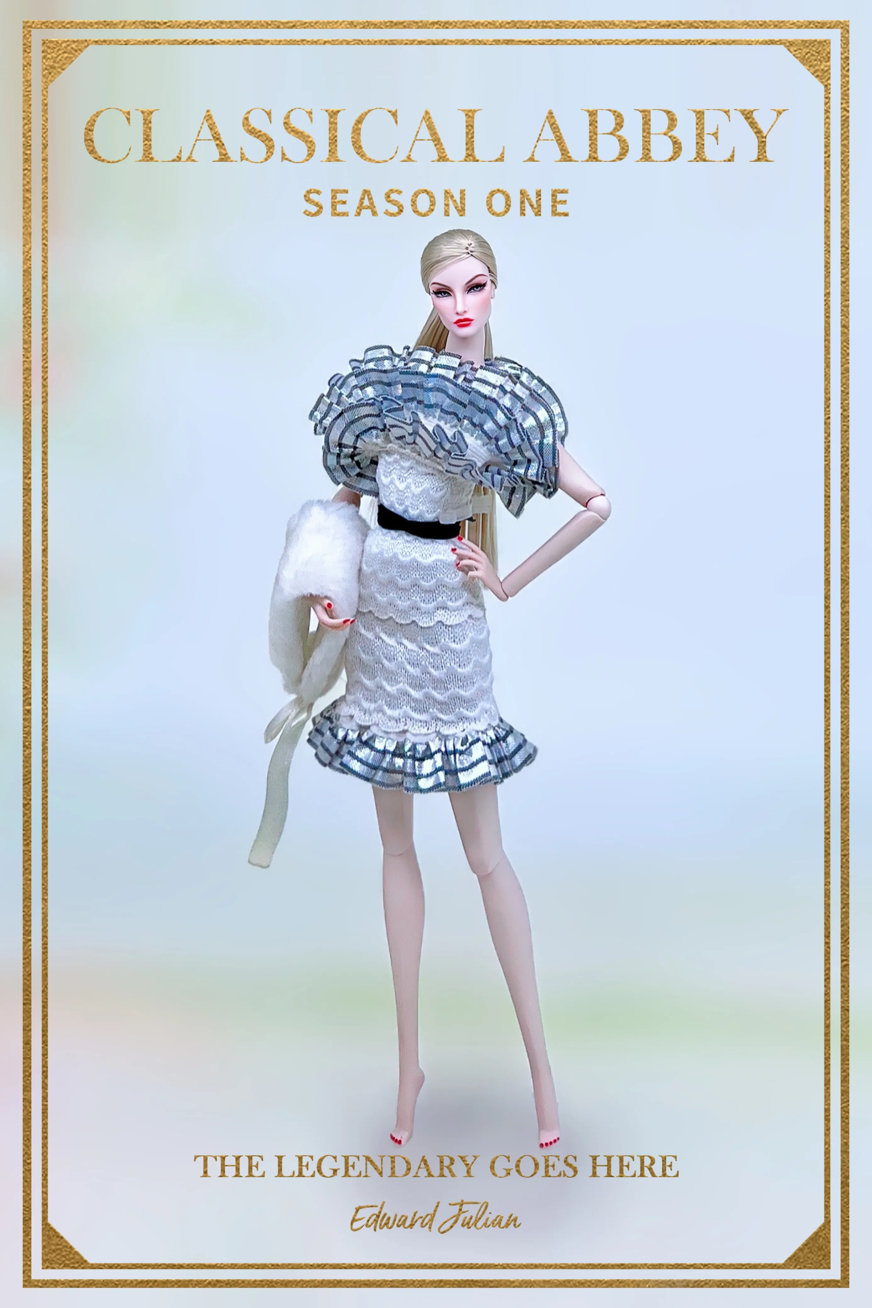 Color: Orange - for barbie doll clothes batch
