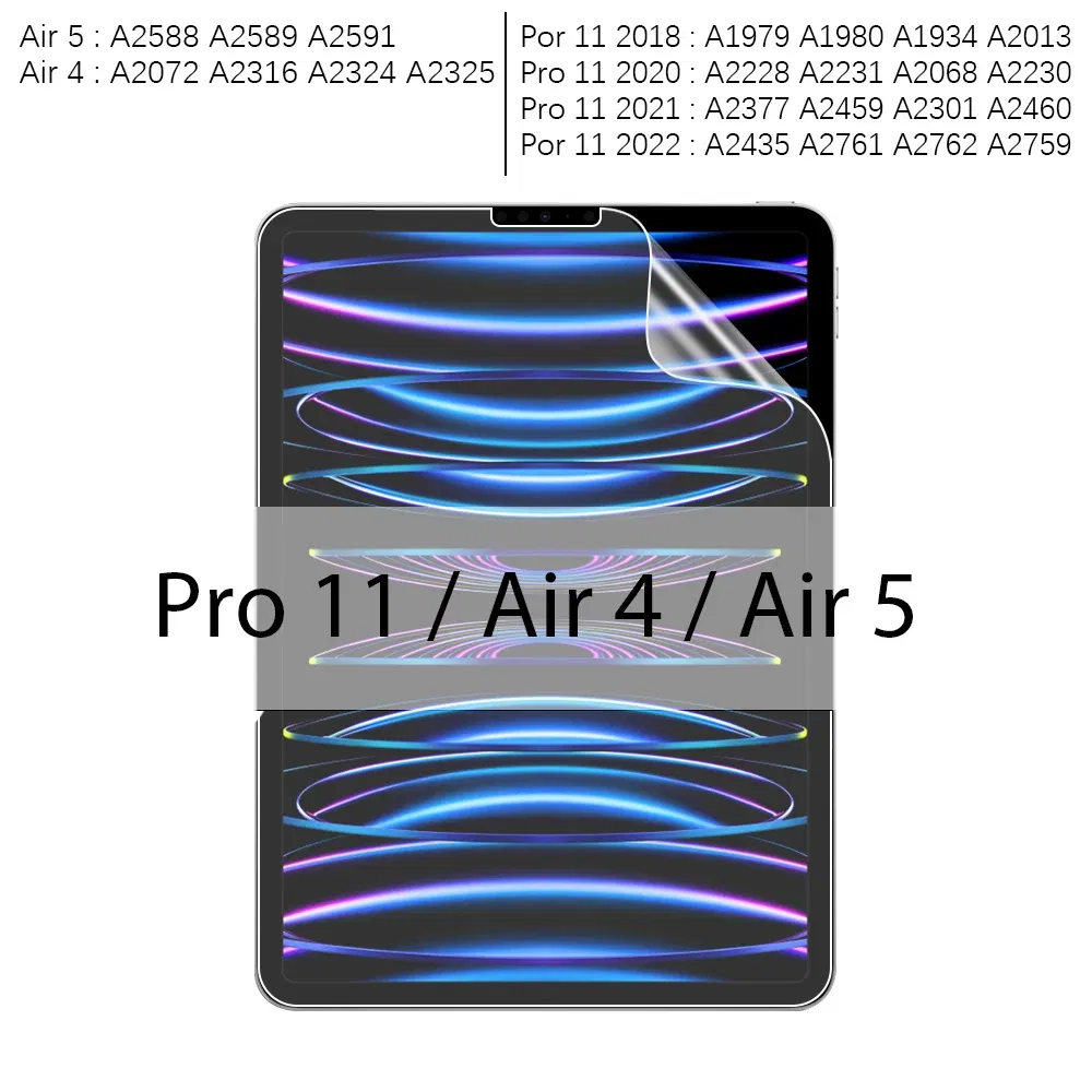 Color: Ivory - Like Paper Film For iPad Pro 13 11 12.9 6th M4 M2 10 9 9th 10th Generation 10.9 Air 5 4 3 Mini 6 10.2 Screen Protector Paperfeel