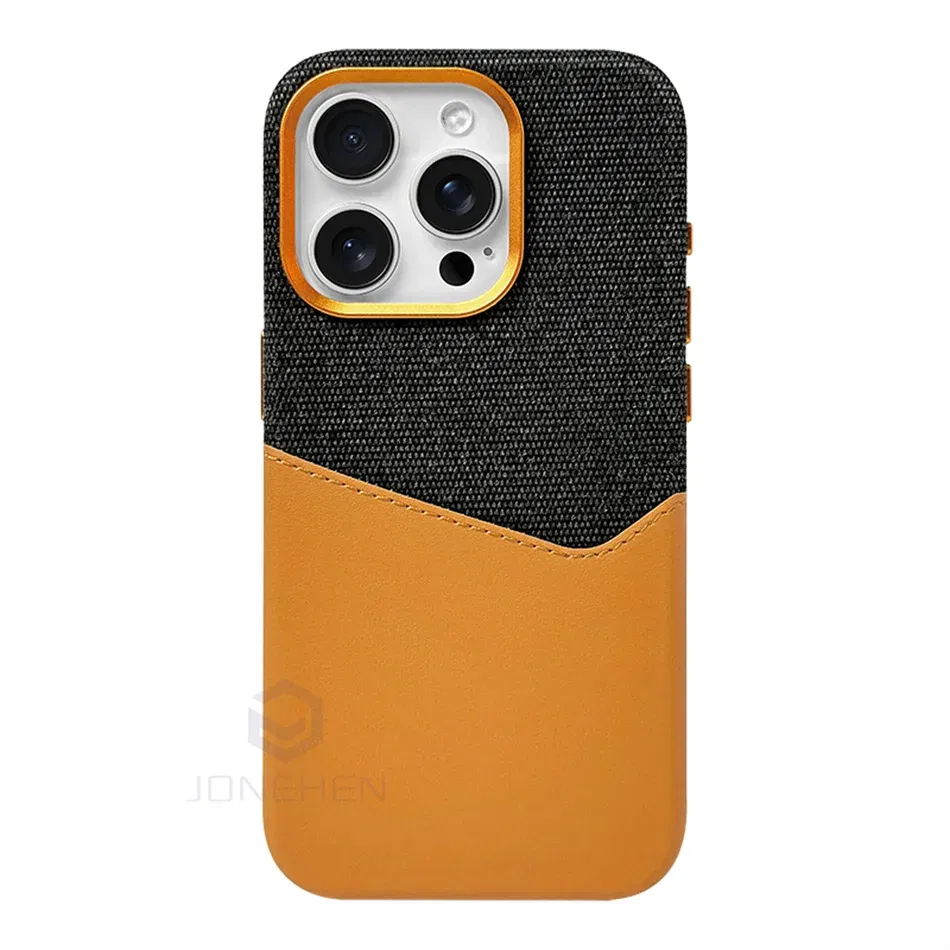 Color: Blue, Material: PP - For Magsafe Card Holder Leather Case For iPhone 16 15 13 12 17 Pro Max 14 Plus Pocket Wireless Charge Alloy Lens Magnetic Cover