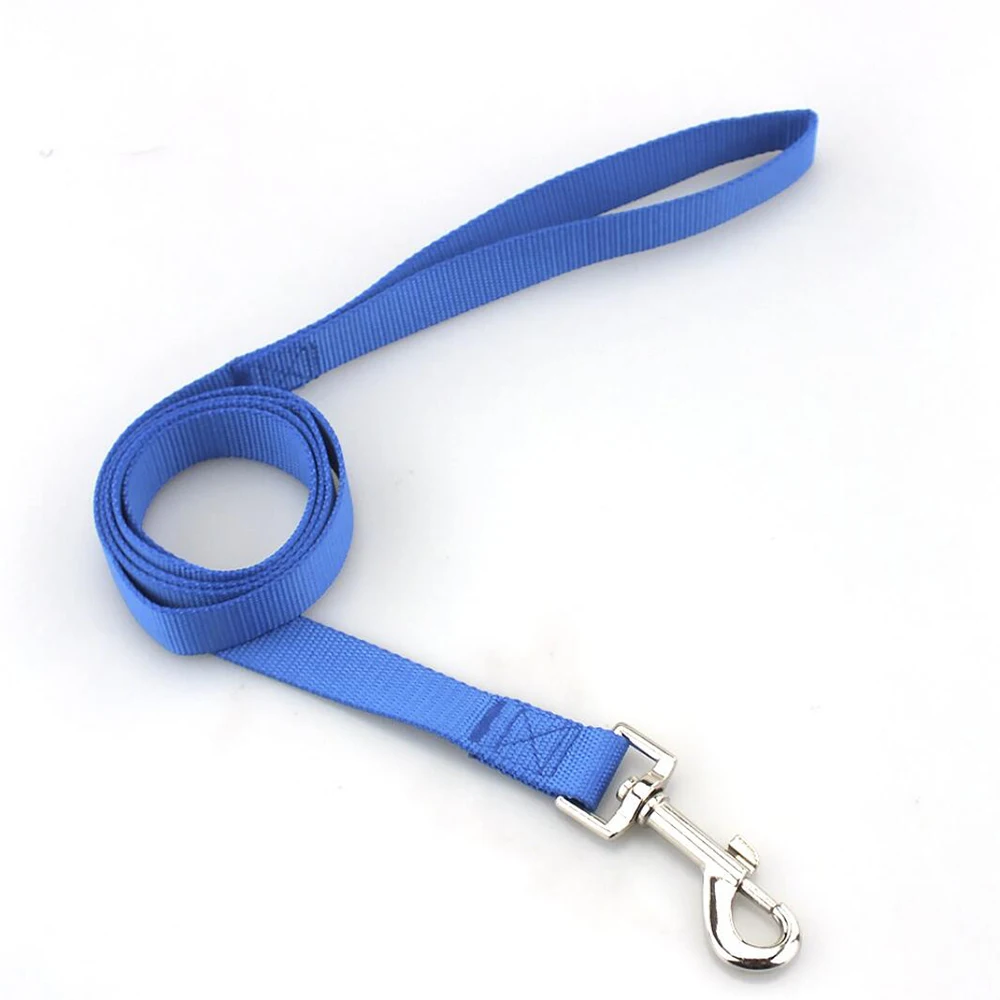 Color: LEOPARD, Size: M - Strong Durable Dog Training Leash Lightweight Soft Convertible Pet Traction