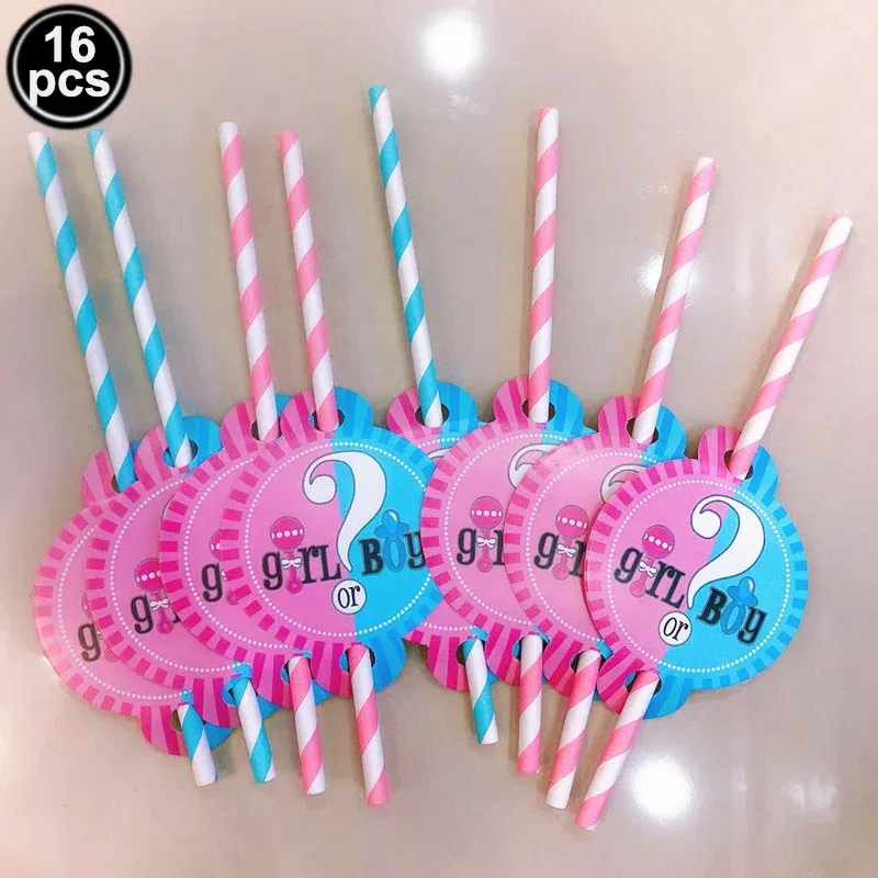 Color: army green - Gender Reveal Party Decorations Disposable Tableware Plates Cups Napkins Tablecloth Boy Girl Balloon Fringe Curtain
