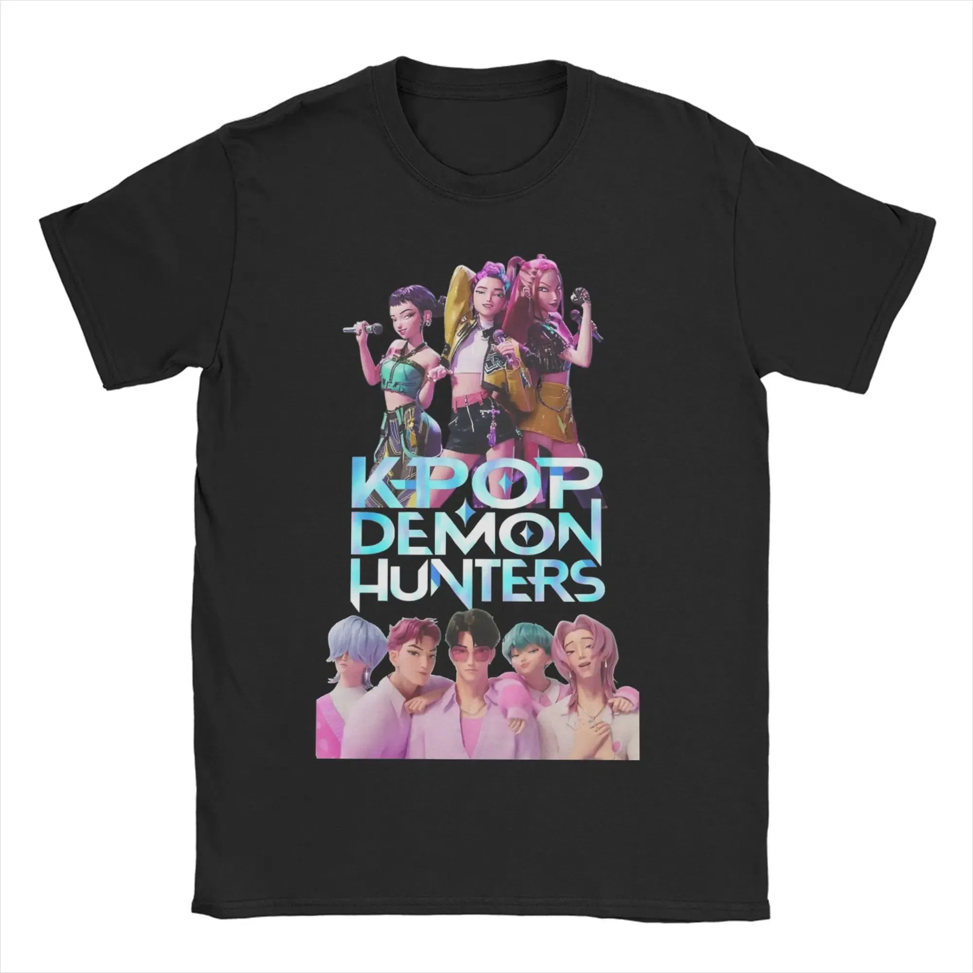 Color: Khaki, Size: XL - Derpy Tiger Cat T Shirt Men Women's Cotton Unique T-Shirt Round Collar Huntrix Kpop Demon Hunters Tees Short Sleeve 4XL 5XL 6XL
