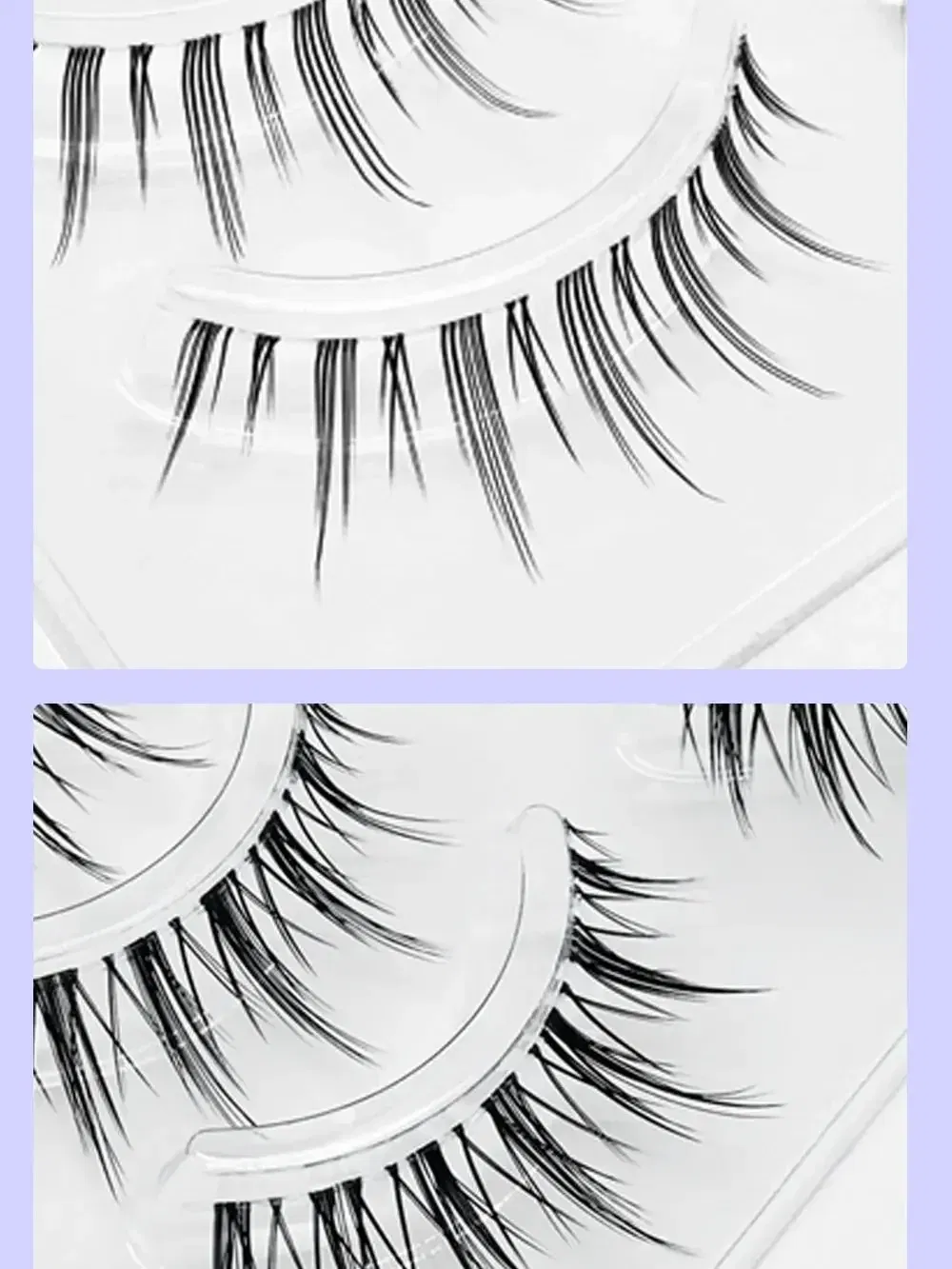 Color: DEEP BLUE, Length: MIX - 3D Lashes Premade Fan A/M Shape Spikes Cluster Eyelash Mix Extension Individual Makeup Super Natural Wispy DIY Premade Peduncle
