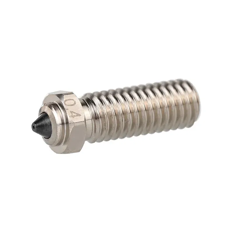 Size: 0.8mm - Mellow NF Volcano nozzle Bimetallic Copper&Hardened steel 3D printer parts DLC High Temperature Wear 3D Printer