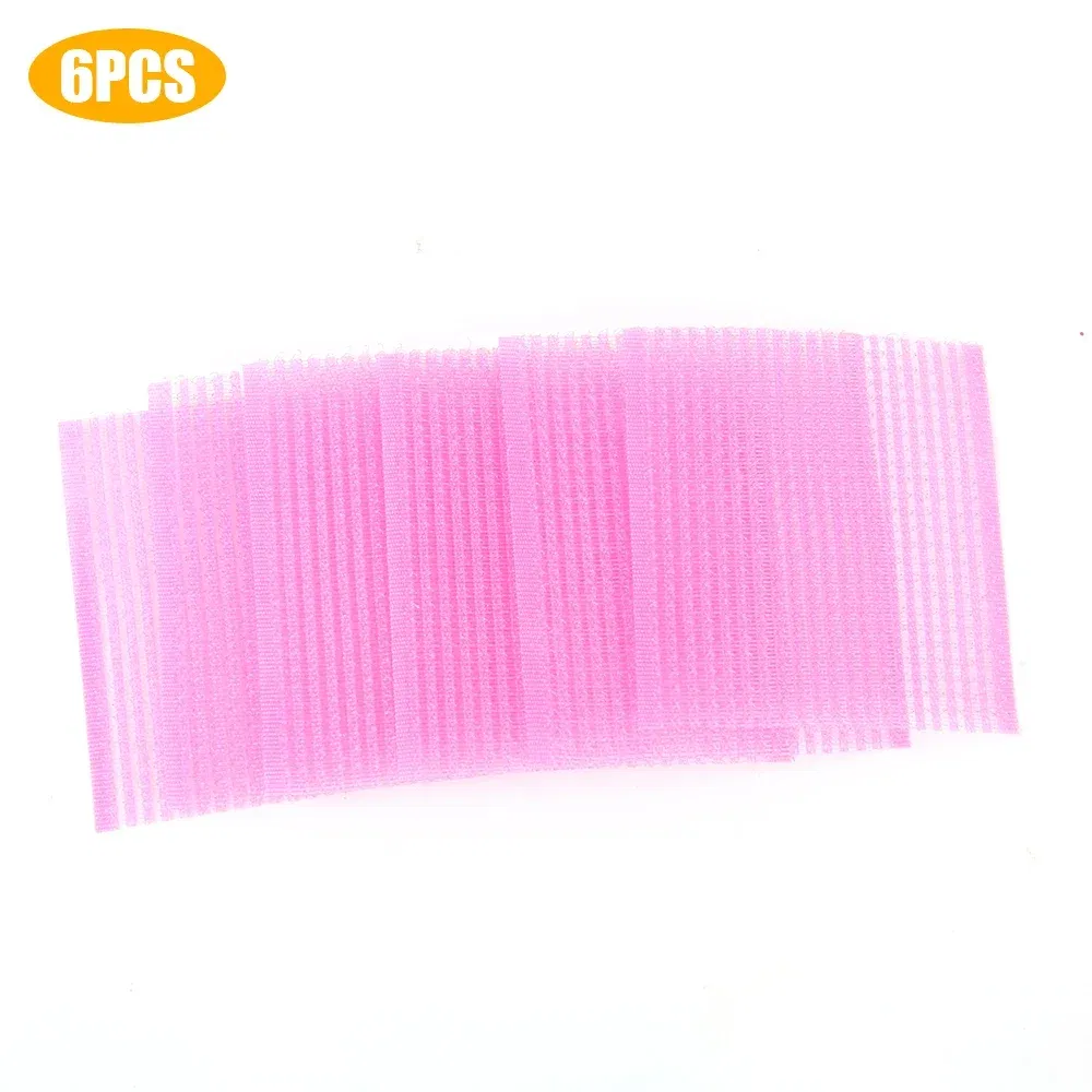 Color: Yellow - 6Pcs Barber Acessories Bangs Magic Paste Posts Hair Sticker Clip Gripper Barber Grippers Hair Holder for Hair Styling Cutting
