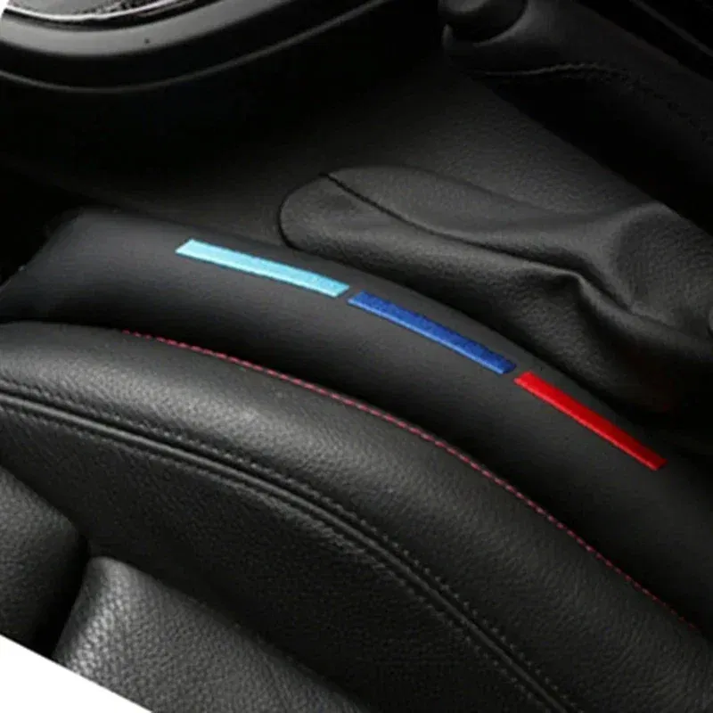 Color Name: Black - 2pcs Car seat cushion gap filling For BMW E46 E60 E90 E34 E39 E53 E87 M3 M5 E91 F30 F10 F20 F21 G20 F34 G30 E70 E30 X1 X3 X5 X6