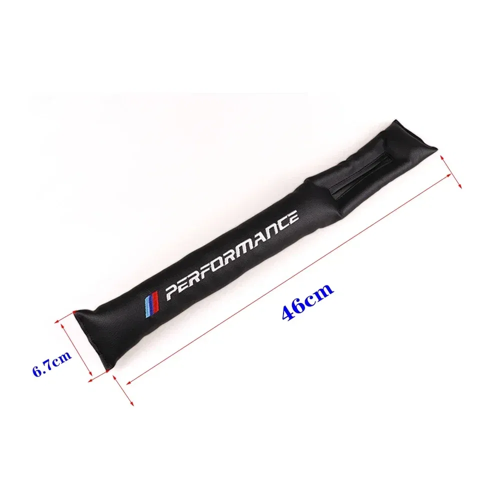 Color Name: Black - 2pcs Car seat cushion gap filling For BMW E46 E60 E90 E34 E39 E53 E87 M3 M5 E91 F30 F10 F20 F21 G20 F34 G30 E70 E30 X1 X3 X5 X6