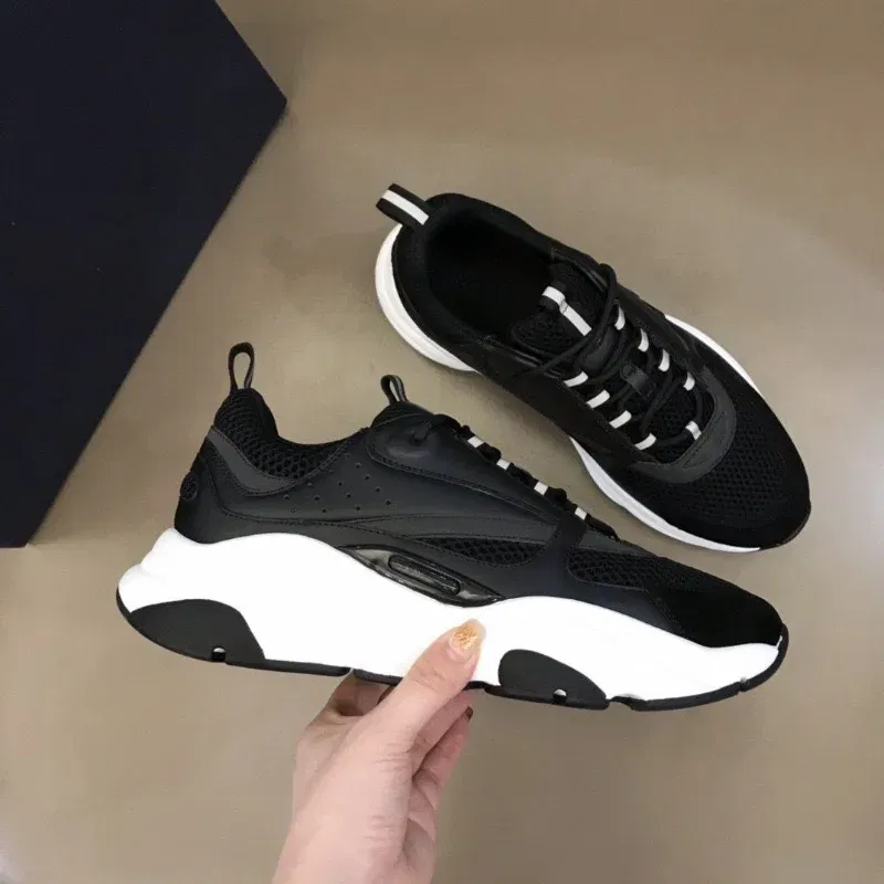 Color: Beige, Shoe Size: 38 - 2025 new B22 sports and leisure thick soled fashionable retro breathable men's and women's height increasing casual shoes