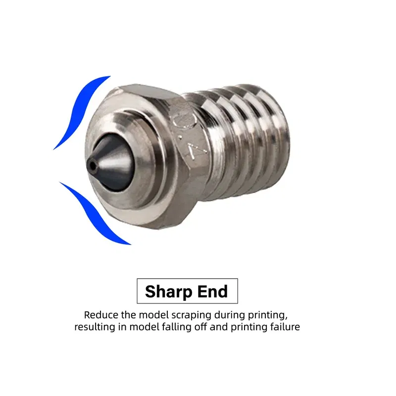 Mellow NF V6 nozzle Bimetallic Copper&Hardened steel 3D printer parts DLC nozzles 3d prints