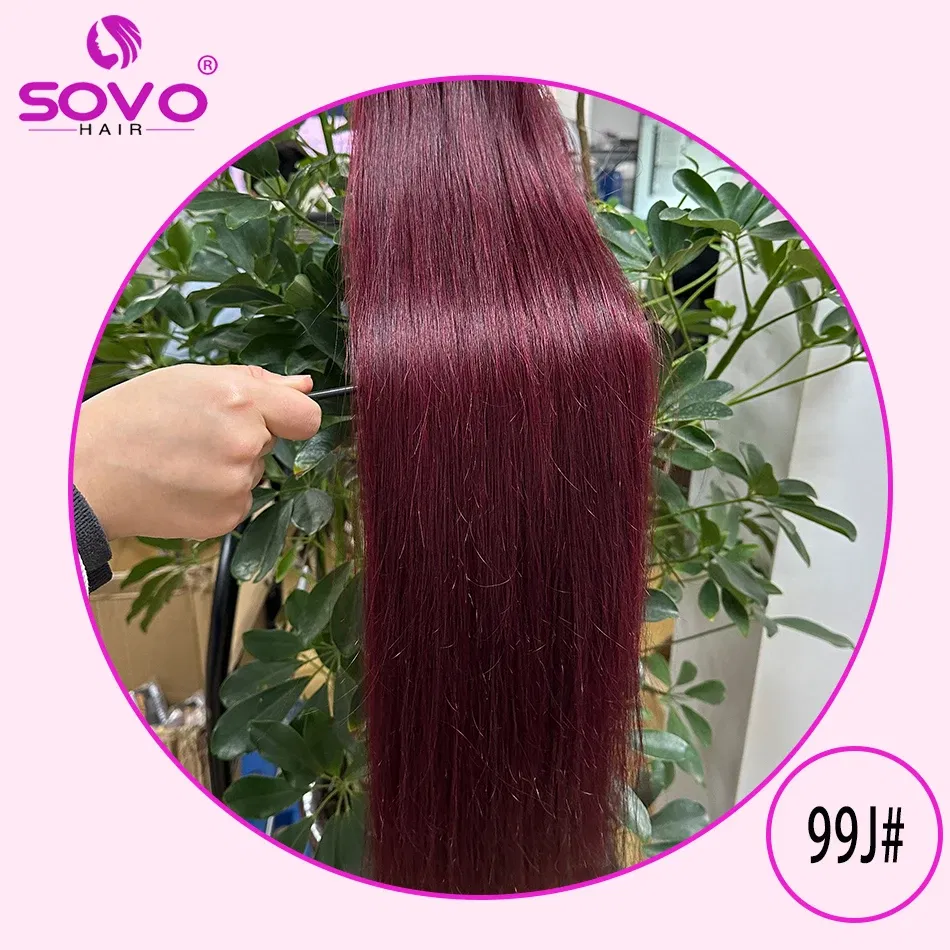 Color: #9, Length: 18 inches - SOVO Clip In Hair Extensions Human Hair 3 Pieces Bone Straight Clip Ins Hair Extension 60-90G Real Natural European Hair 12-26"
