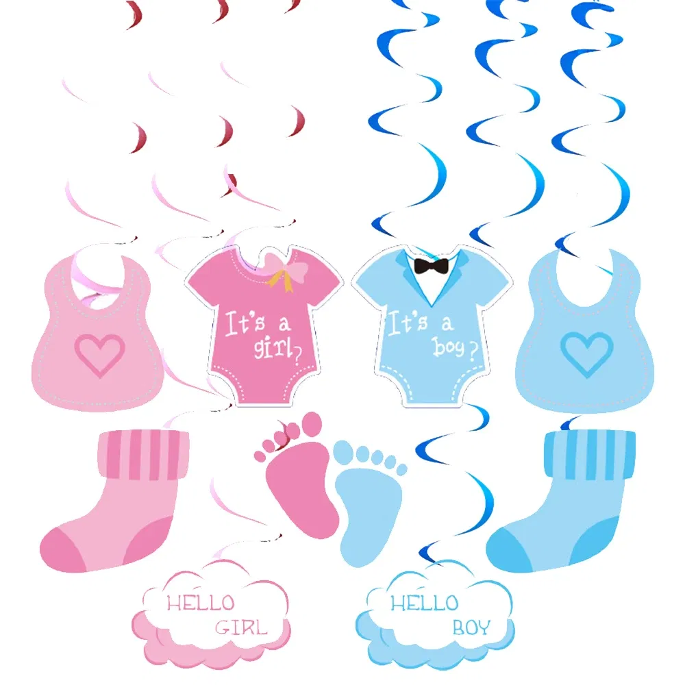 Color: Silver - Gender Reveal Party Decorations Disposable Tableware Plates Cups Napkins Tablecloth Boy Girl Balloon Fringe Curtain