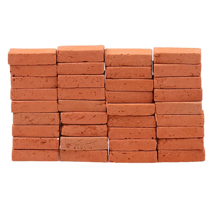 Color: light green - 50PCS 1/16 Dollhouse miniature simulation brick diy sand table landscape scenery clay Scenery Buildings Toys