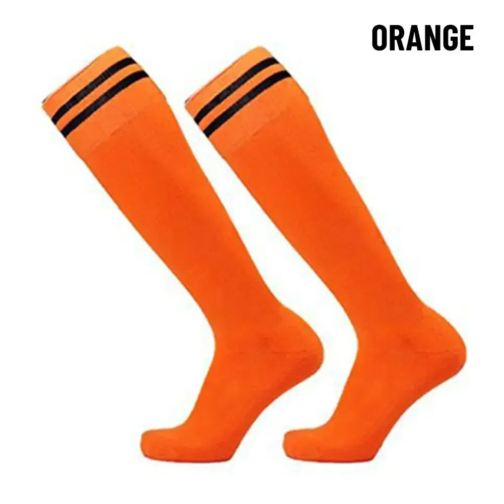 Color: Black - 1 Pair Sports Football Socks Non-slip Grip Football Socks Children Outdoor Running Fitness Socks