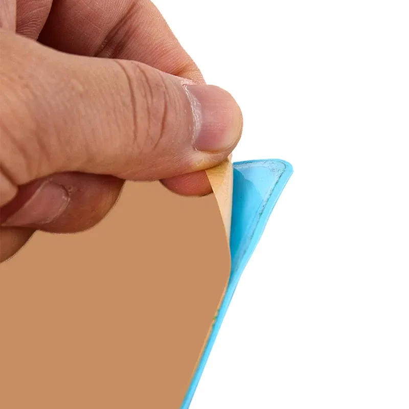 Color: Yellow - Double Side Silicone Suction Pad For Mobile Phone Fixture Suction Cup Backed Adhesive Silicone Rubber Sucker Pad For Fixed Pad