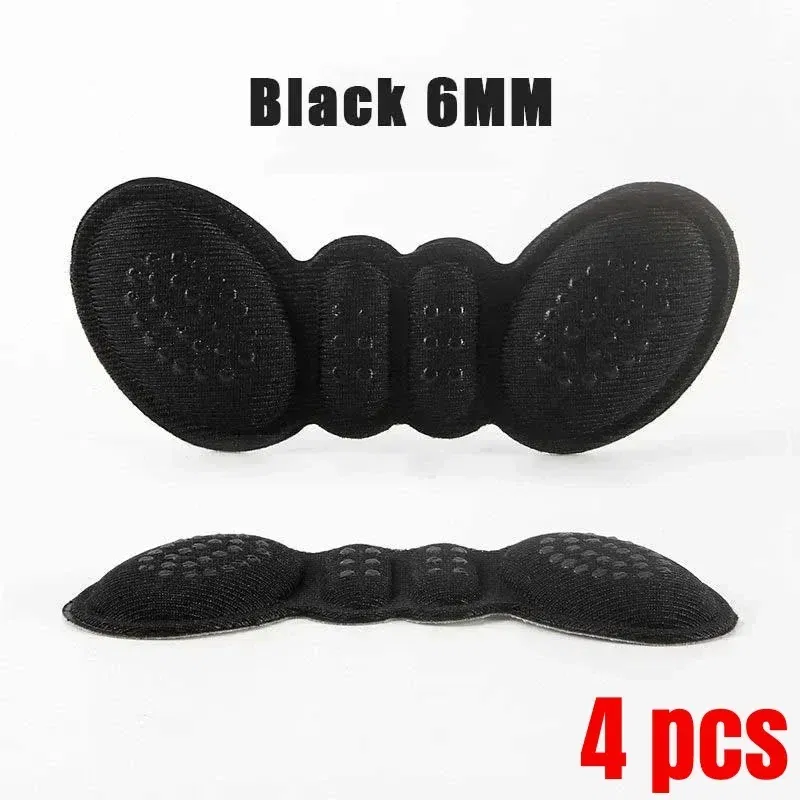 Color: Silver, Ships From: CHINA - 2/4/6PCS Women Insoles Shoes High Heel Pad Adjust Size Adhesive Heels Pads Liner Grips Protector Sticker Pain Relief Foot Care