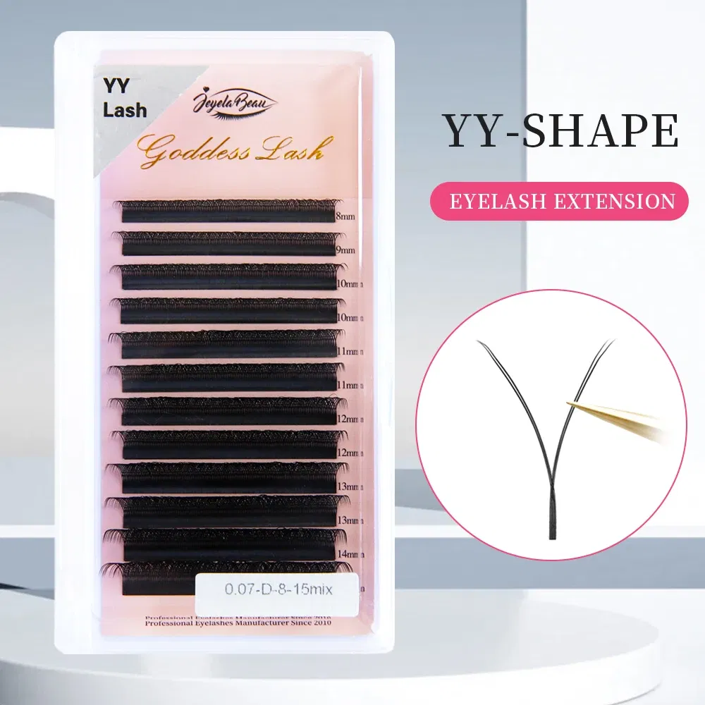 Color: Sliver, Curl: D, Thickness: 0.07mm, Length: 11mm, Ships From: CHINA - Goddess 3D/4D/5D/6D/7D/8D W Shape lashes 4D Premade Fan Lash Extensions 0.07 C/D Curl Natural Soft High Quality Idividual Lashes