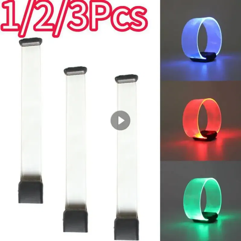 Color: MINT GREEN, Size: L, Ships From: CHINA - LED Light Bracelet Silicone Sound Controlled Led Light-emitting Bracelet Light Band Entertainment Party Wristband Halloween Belt