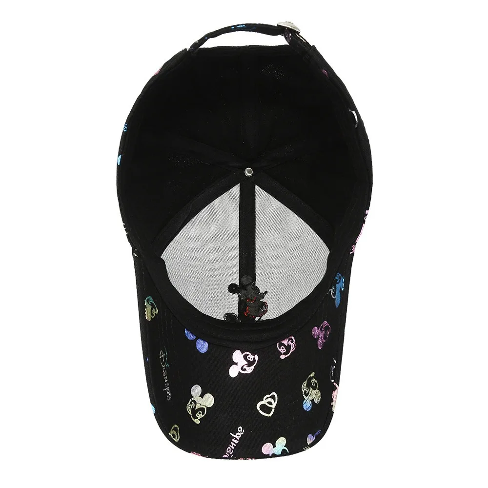Color: camouflage, Size: Adjustable - Hot Sale Women Cartoon Cap Mickey Mouse Baseball Cap Female Streetwear Dad Hat
