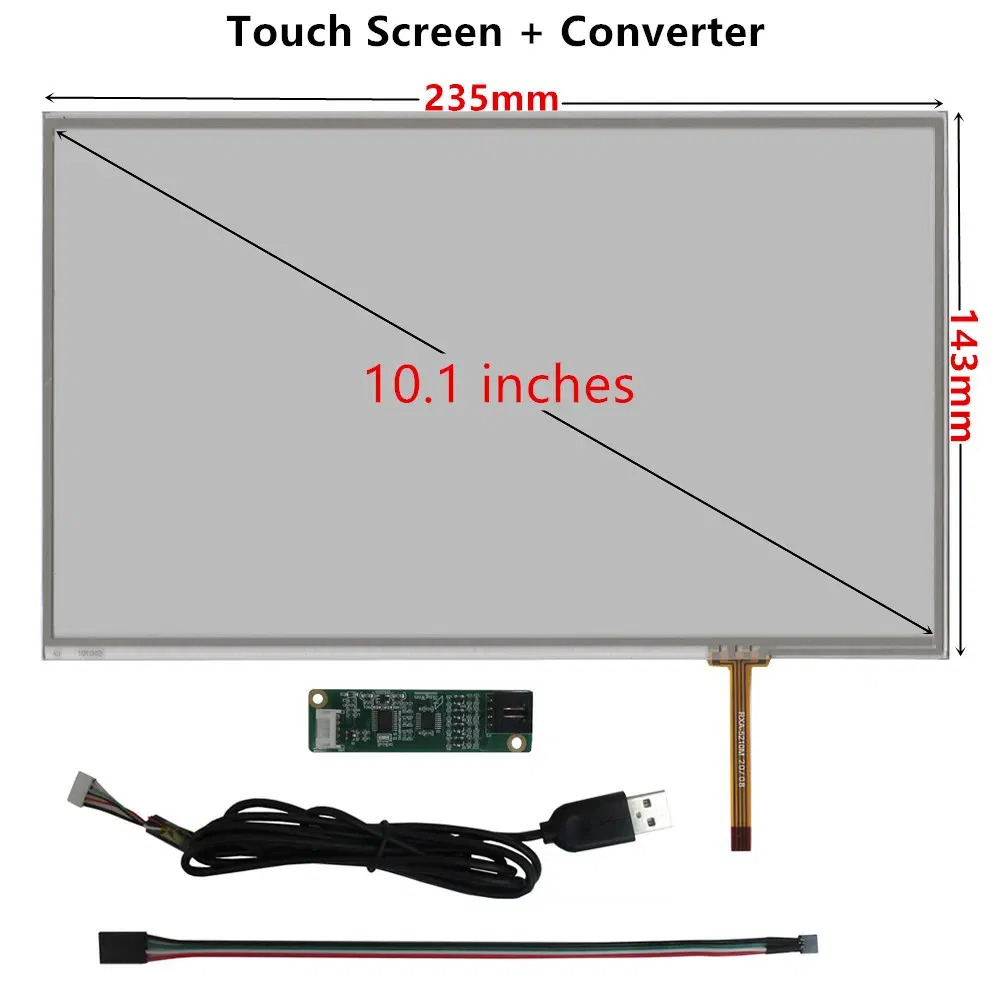 Color: PURPLE - 3.5/4.3/5/6.2/7/8/9/10.1 Inch Raspberry Pi Industrial Equipment PC Car Resistance Digitizer Touch Screen Panel USB Driver Board