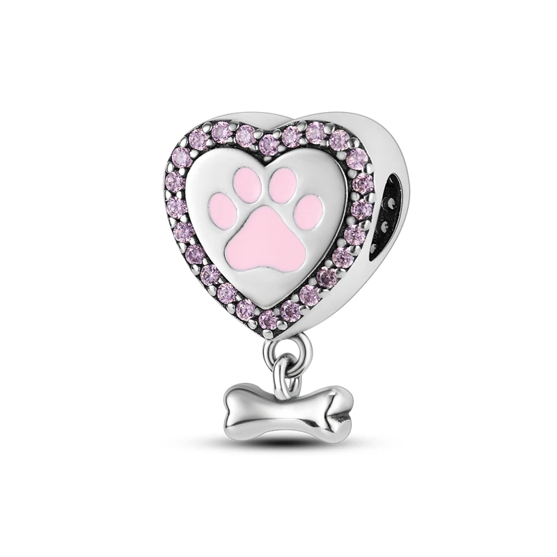 Color: green - Pink Series Charms 925 Silver Perfume Butterfly Charm Beads Pendent Dangle Fit Original Pandora Charm Bracelet DIY Women Jewelr
