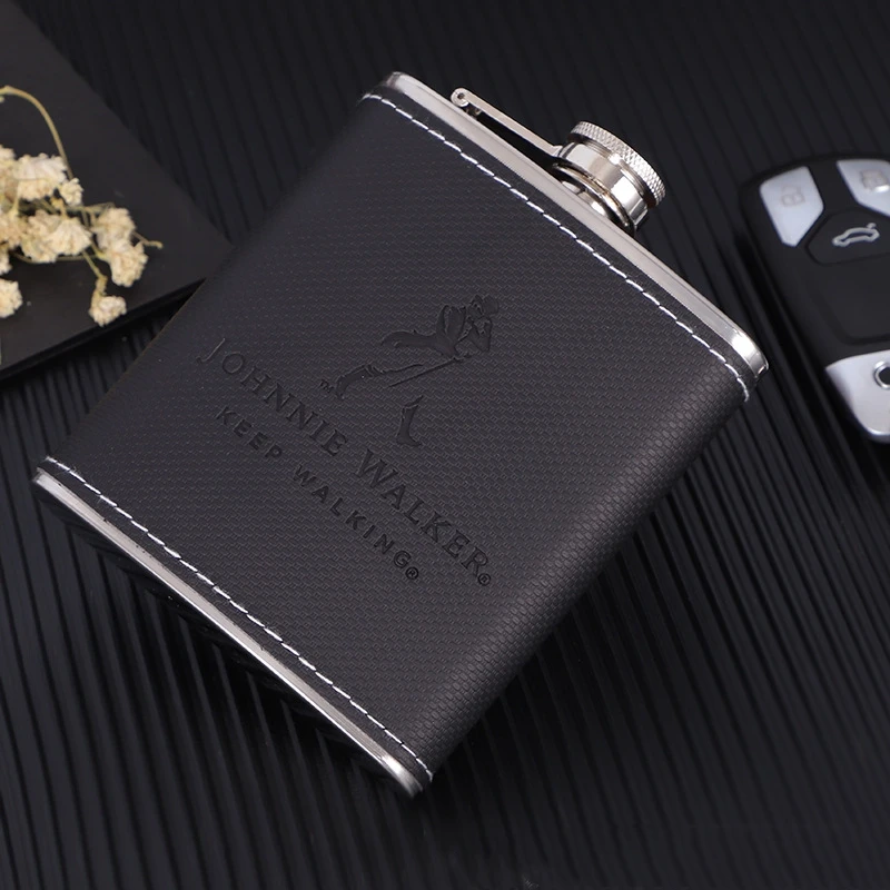 Color: Red - 7oz/8oz Portable Pocket Hip Flask Outdoor Travel Stainless Steel Flask Whiskey Drink Alcohol Flasks 8oz Steel Hip Flask Flagon