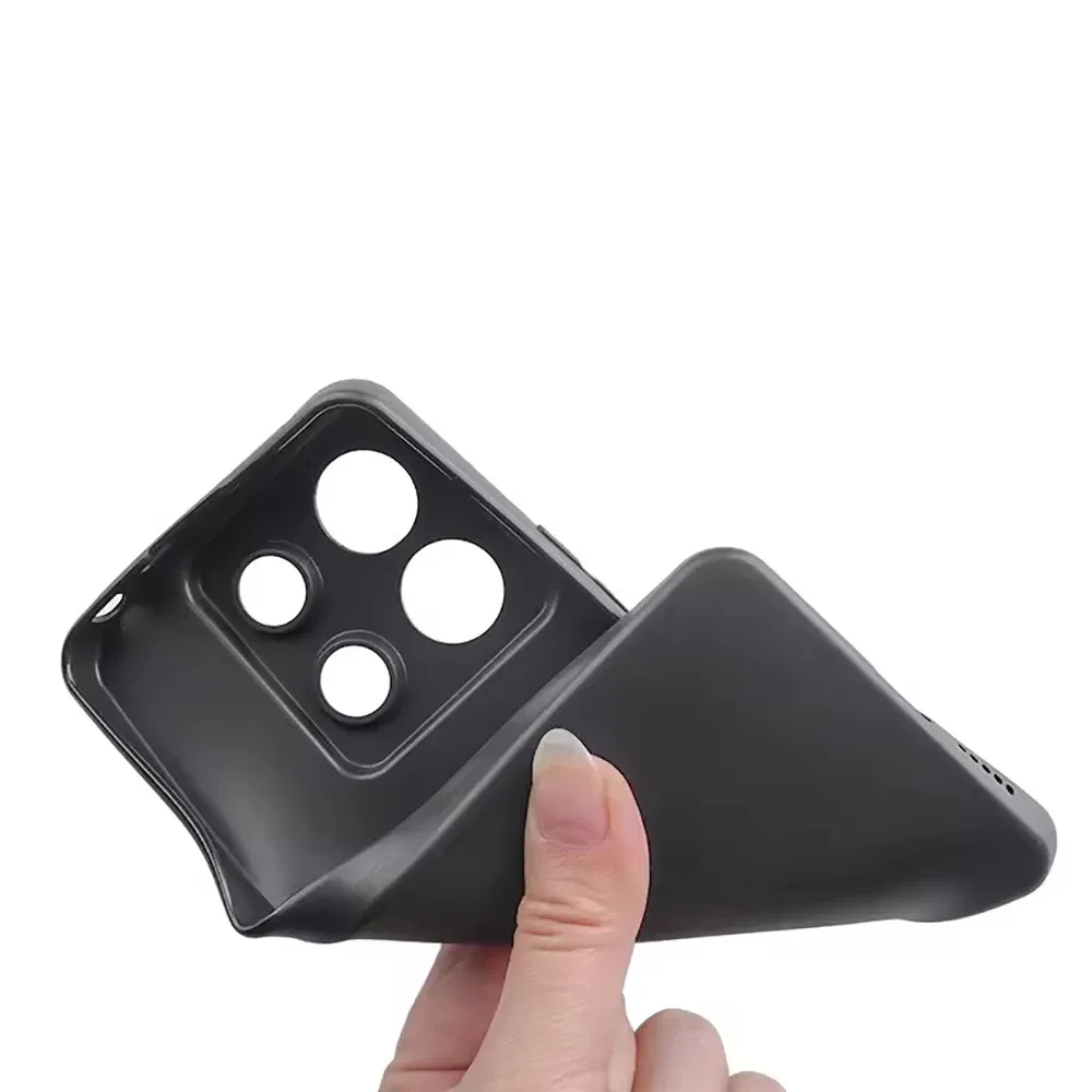 Color: pink, Material: ABS - Black Practical Silicone Phone Case For Xiaomi Redmi Note 14 13 12 11 10 9 8 7 Pro Plus 5G 4G 8T 9S 9T 10T 10S 11S 12S Cover