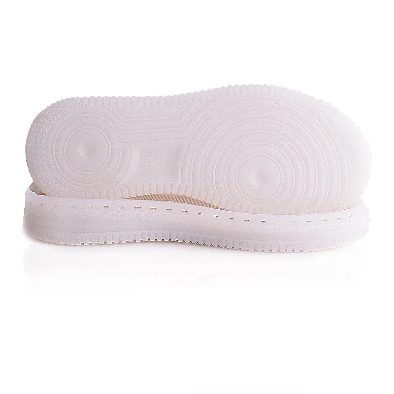 Color: WHITE, Shoe Size: 4 - 1 Pair Soft Rubber Soles Hand-woven Hook Line Soles Anti-slip Shoe Patch Durable Repair Replacement For Boot Shoes