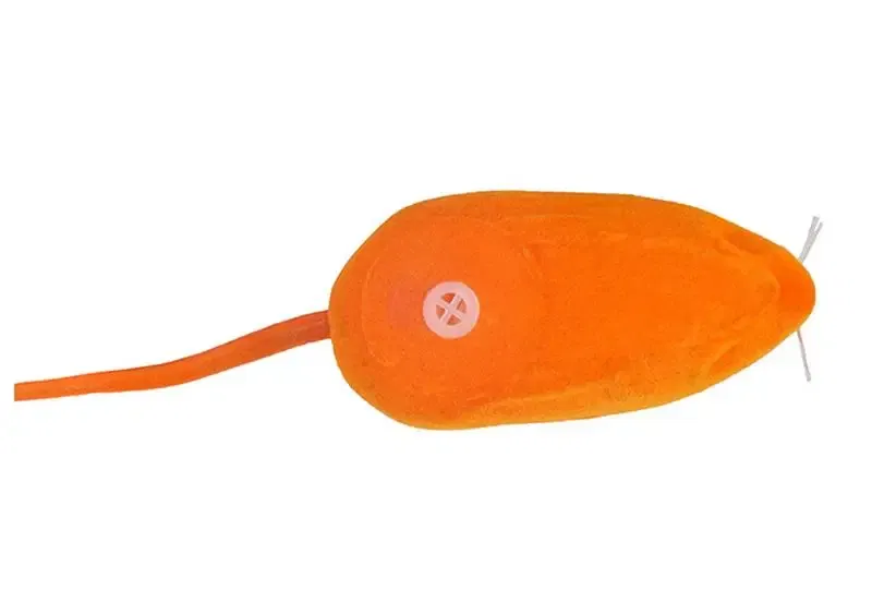 Color: Yellow, Size: M - RC Toy Wireless Winding Mechanism Mouse Cat Toy For Cat Dog Pet Trick Playing Toy Plush Rat Mechanical Motion Rats Dropshipping