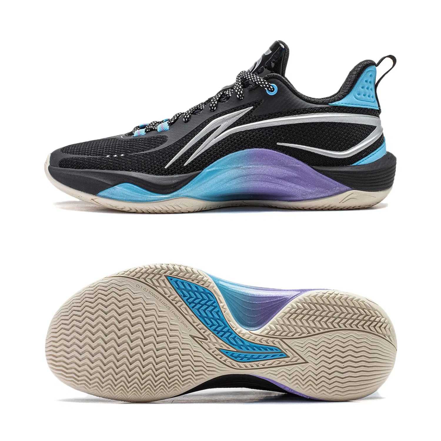 Color: Blue, Shoe Size: 7.5 - Li-Ning Men SHINING On Court Basketball Shoes Fred VanVleet Breathable Cushion LIGHT FOAM PLUS Sneakers Sport Shoes ABPU001