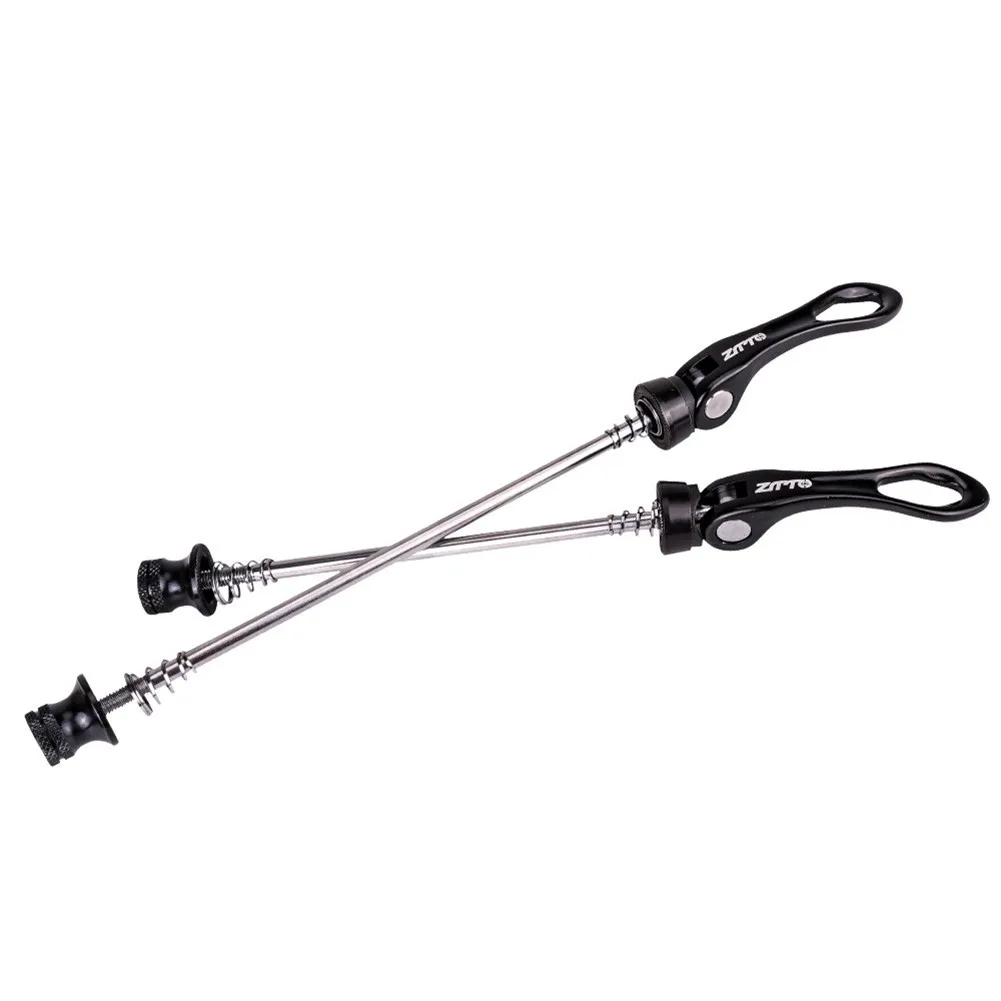 Color: Burgundy, Ships From: CHINA - Parts Quick Release Skewer Skewer Anti-corrosion Bike Front Rear QR Mountain Bike Aluminum Alloy + Steel Hot New
