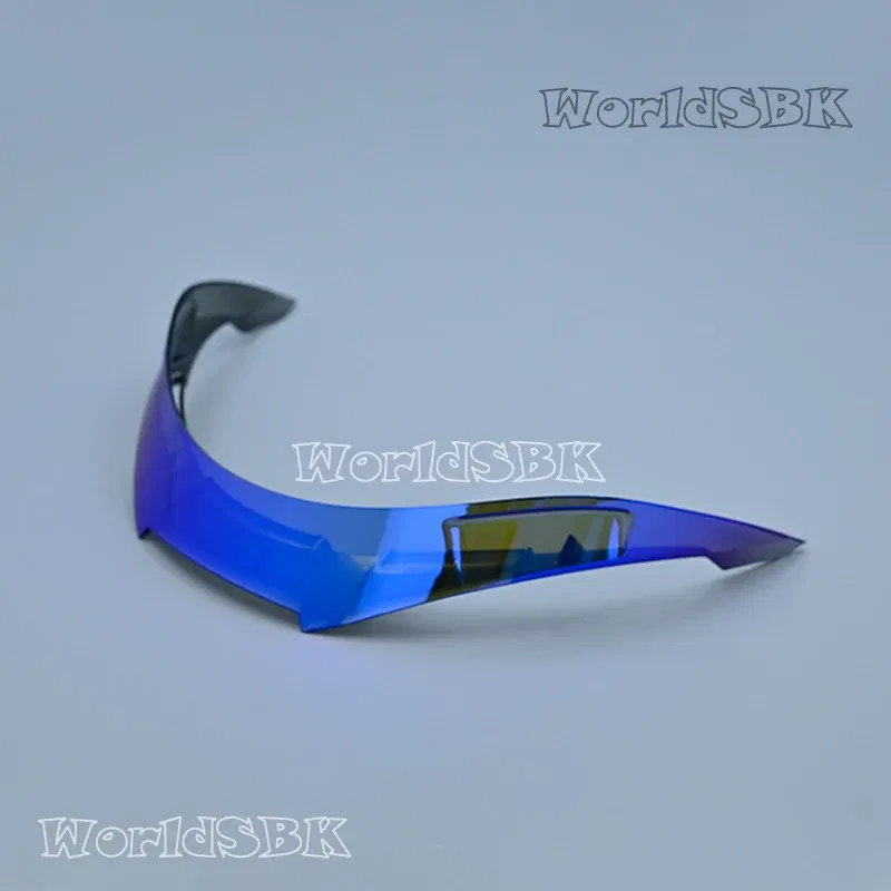 Color: Champagne - Motorcycle Helmet Rear Spoiler Replacement for AGV K6 Tail Parts & Accessories