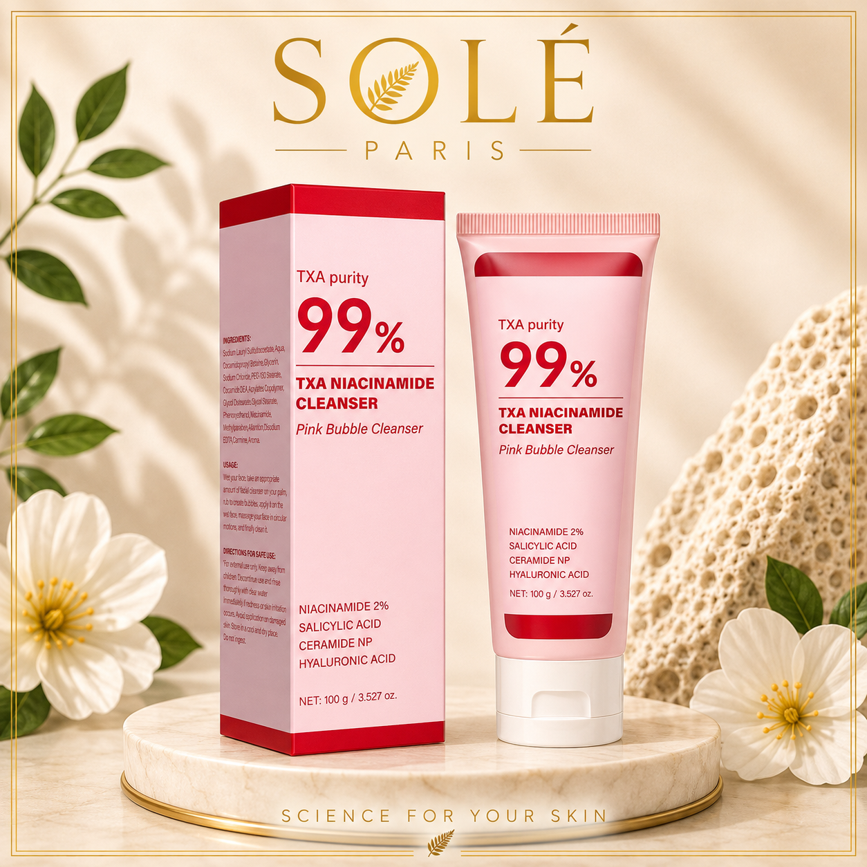 Niacinamide Bubble Facial Cleanser