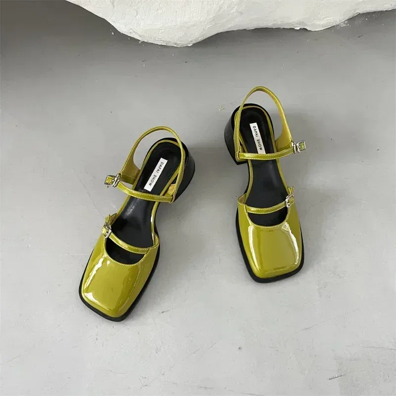 Color: SKY BLUE, Shoe Size: 40 - Non-slip Round Toe Sandals Ladies Casual 2023 Summer Hollow Beach Elegant Shoes Korean Fashion Party Shoes  Design 2024