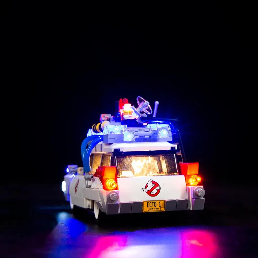 EASYLITE LED Light Set For 21108 Compatible With Ghost Busters Ecto-1 DIY Toys Blocks Bricks Only Lighting Kit Not Include Model