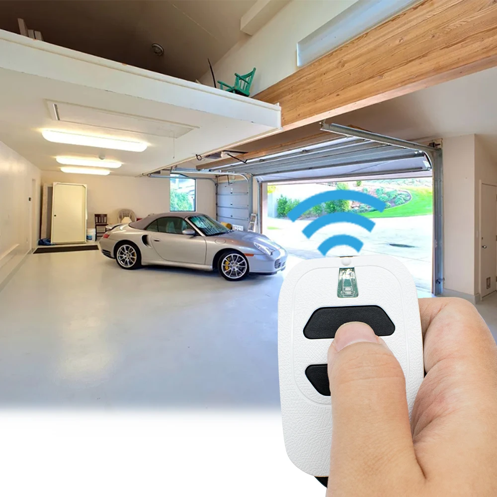 Color: WHITE - 100% Compatible DEA 433MHz Rolling Code Fixed Code Garage Remote Control For GTI2 GTI4 GT2 GT4 MIO TR2 4 GOLD 288 289 TR2N TR4N