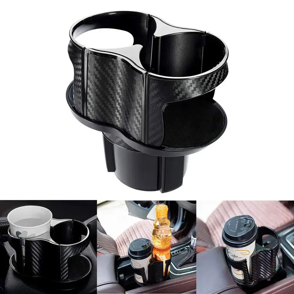 Color Name: black, Ships From: CHINA - 2 In 1 Design Drinks Holders Car Cup Holder Expander With Upgraded Fixed Base Detachable Drink Can Bottle Stand Bekerhouder Auto