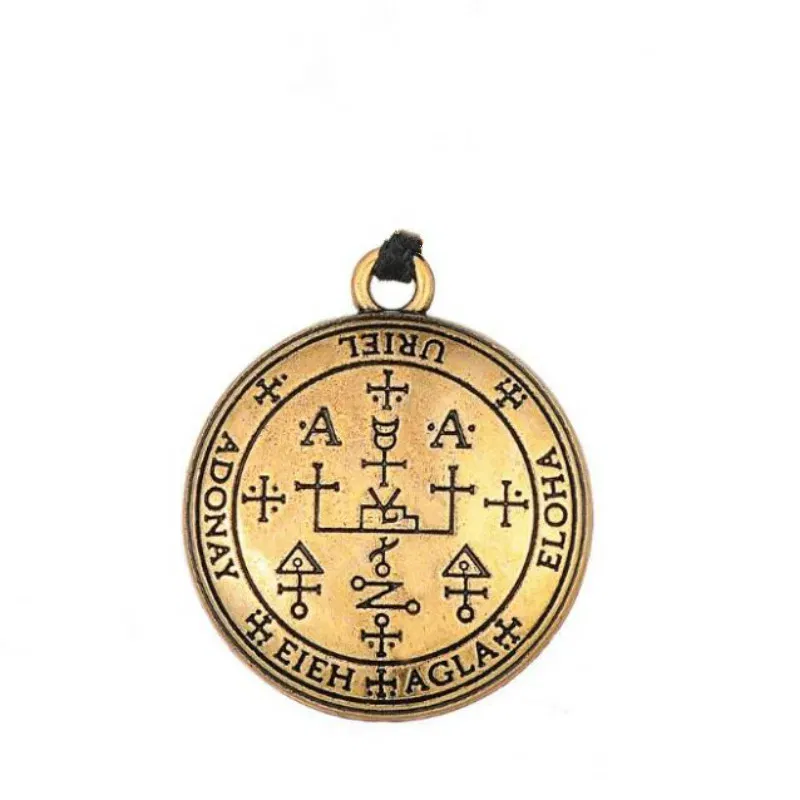 Metal color: Blue white zinc plated - Dawapara DIY Pendants for Necklace Archangel Michael Raphael Uriel Gabrie Talisman Angel Men Pendant&Necklace Women